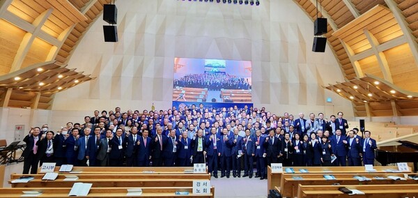 ▲제 107회 대한예수교장로회 총회(개혁)가 종암중앙교회에서  개최되었다.